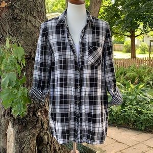 J Jill Double Cloth Tunic